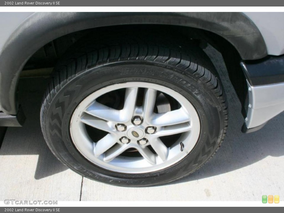 2002 Land Rover Discovery II SE Wheel and Tire Photo #38853772