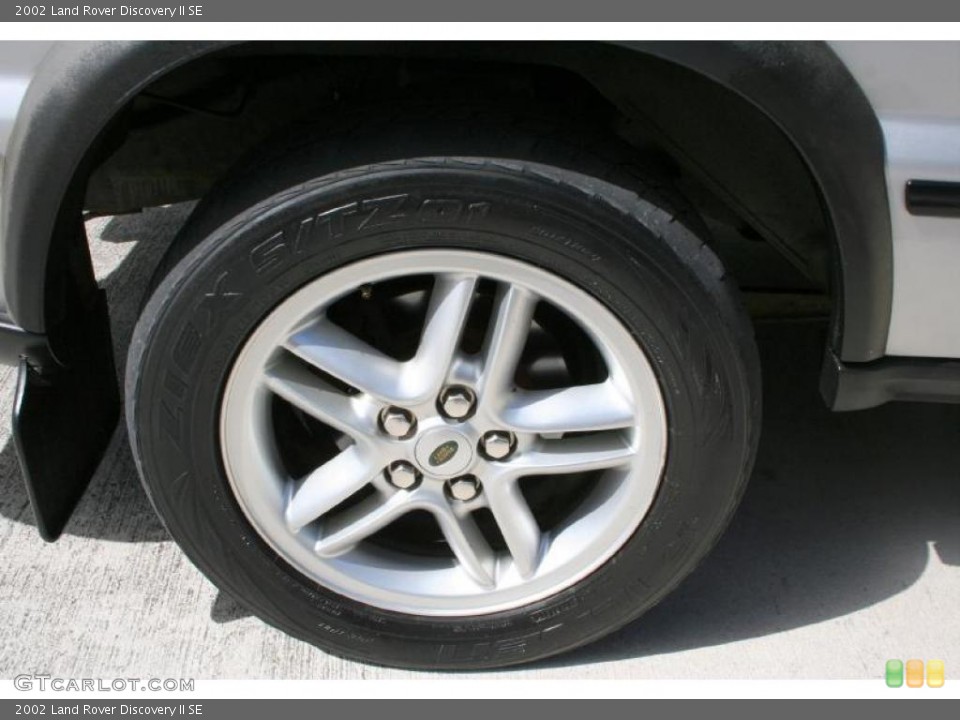 2002 Land Rover Discovery II SE Wheel and Tire Photo #38853784