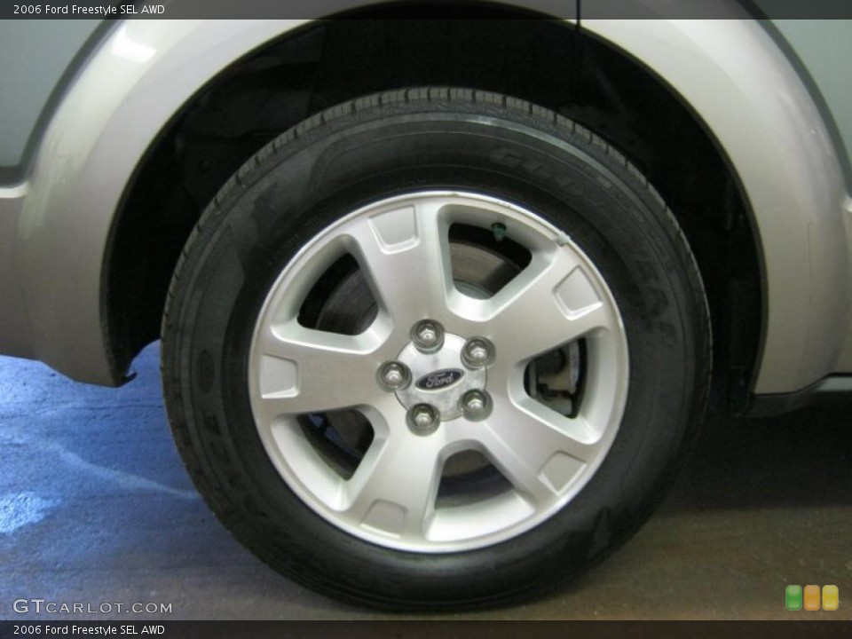 2006 Ford Freestyle SEL AWD Wheel and Tire Photo #38856256