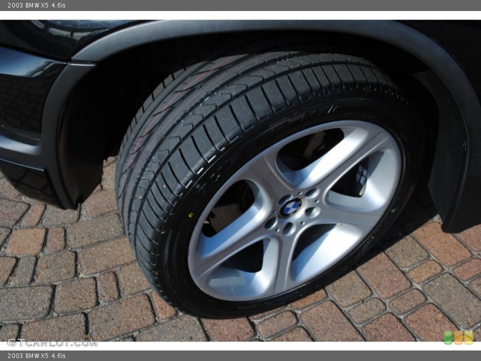 2003 BMW X5 4.6is Wheel and Tire Photo #38856780