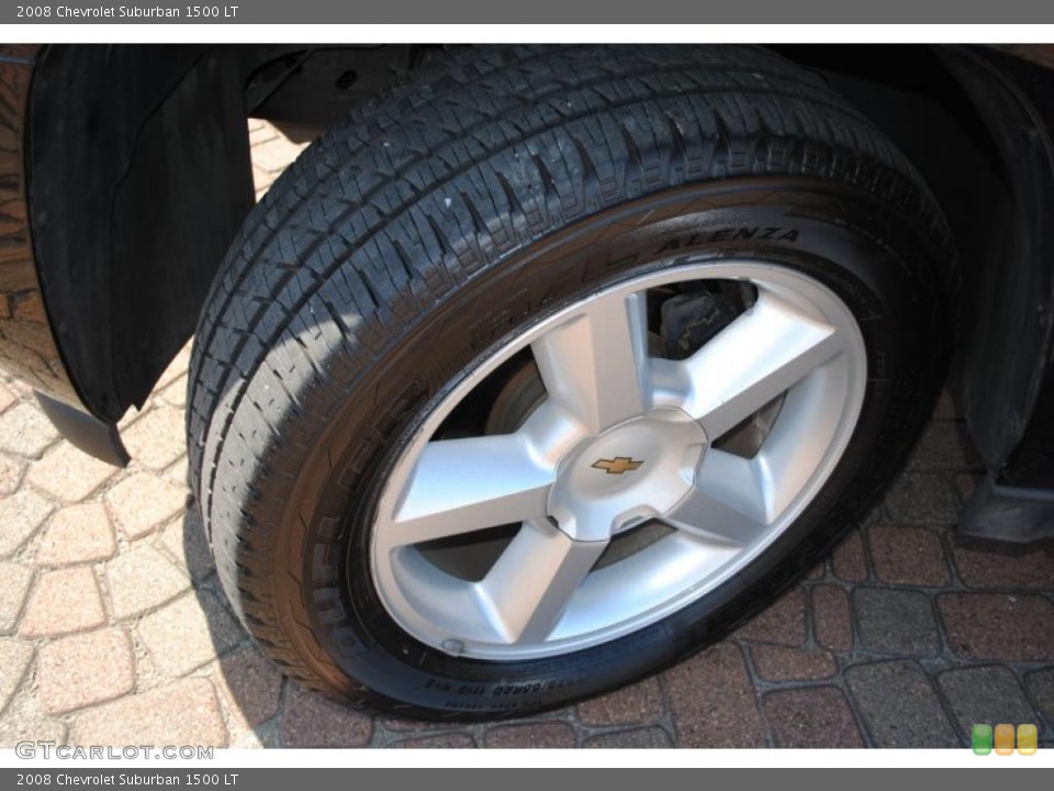 2008 Chevrolet Suburban 1500 LT Wheel and Tire Photo #38857428