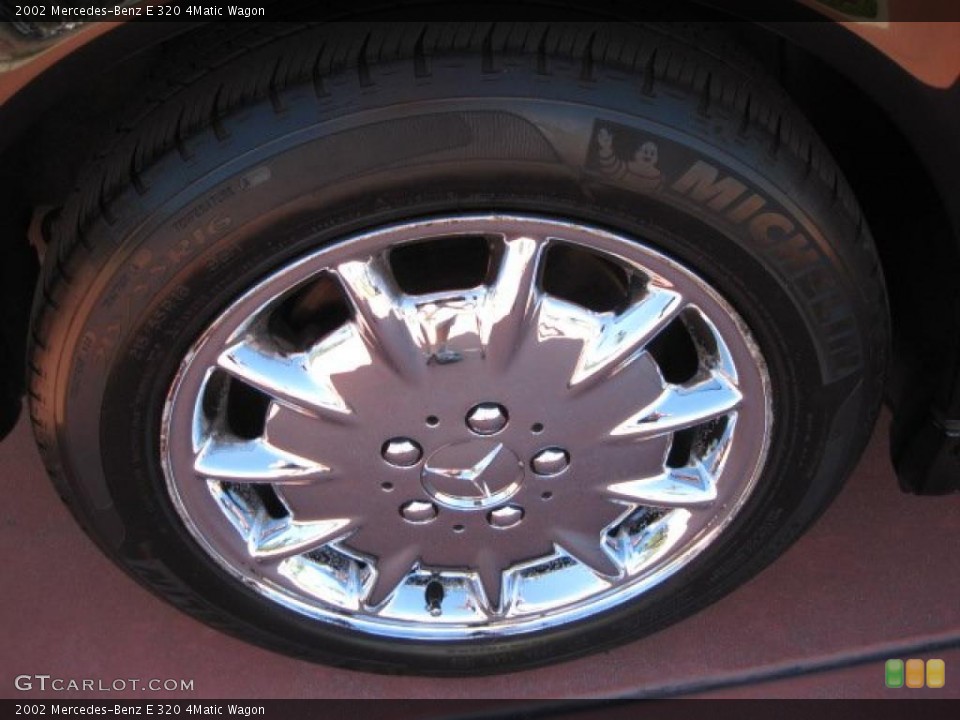 2002 Mercedes-Benz E 320 4Matic Wagon Wheel and Tire Photo #38865364