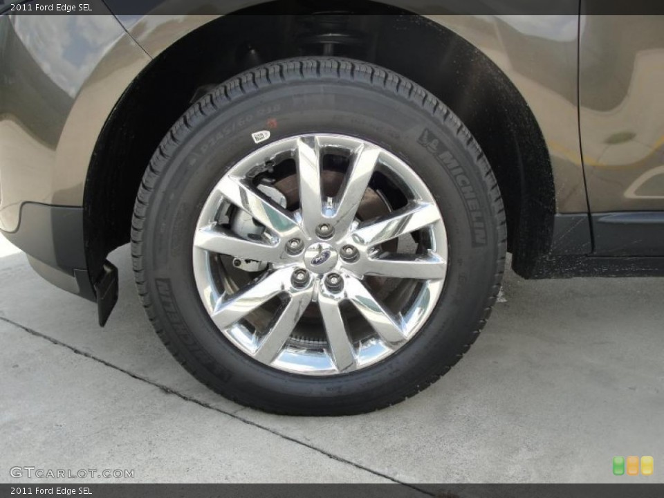 2011 Ford Edge SEL Wheel and Tire Photo #38867096