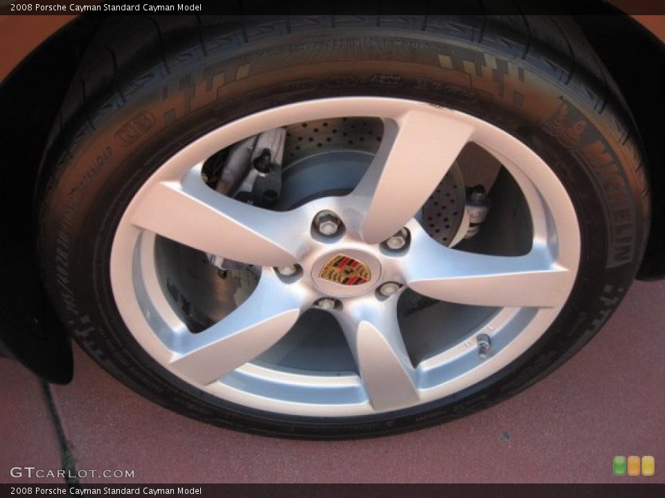 2008 Porsche Cayman  Wheel and Tire Photo #38867488