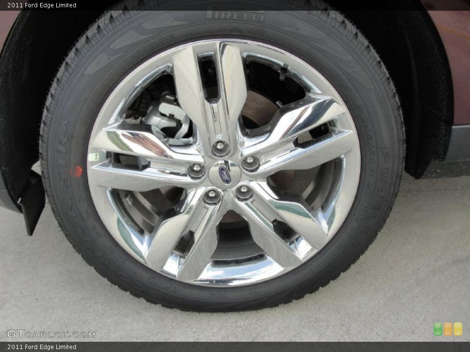 2011 Ford Edge Limited Wheel and Tire Photo #38869408