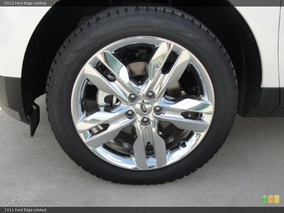 2011 Ford Edge Limited Wheel and Tire Photo #38869972
