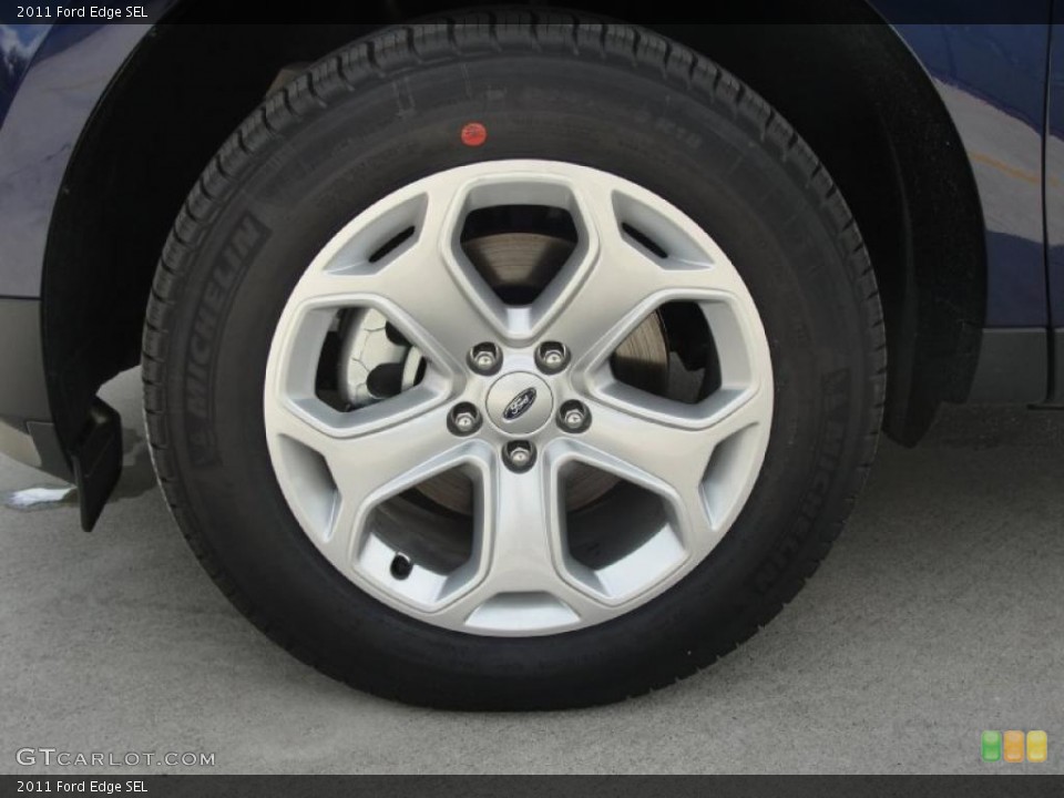 2011 Ford Edge SEL Wheel and Tire Photo #38870564
