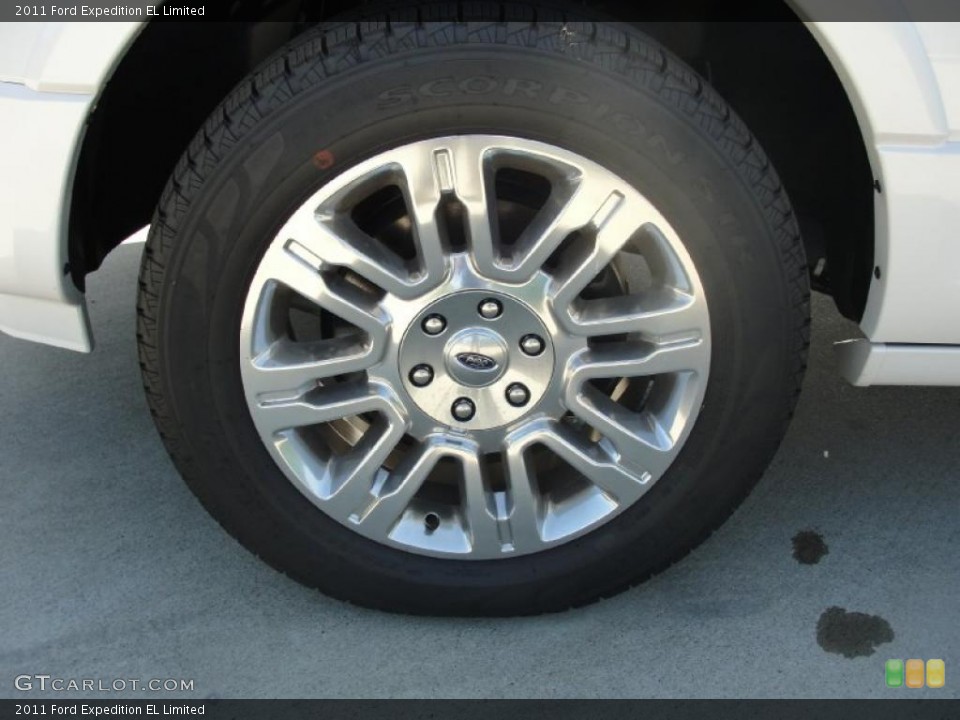 2011 Ford Expedition EL Limited Wheel and Tire Photo #38871080