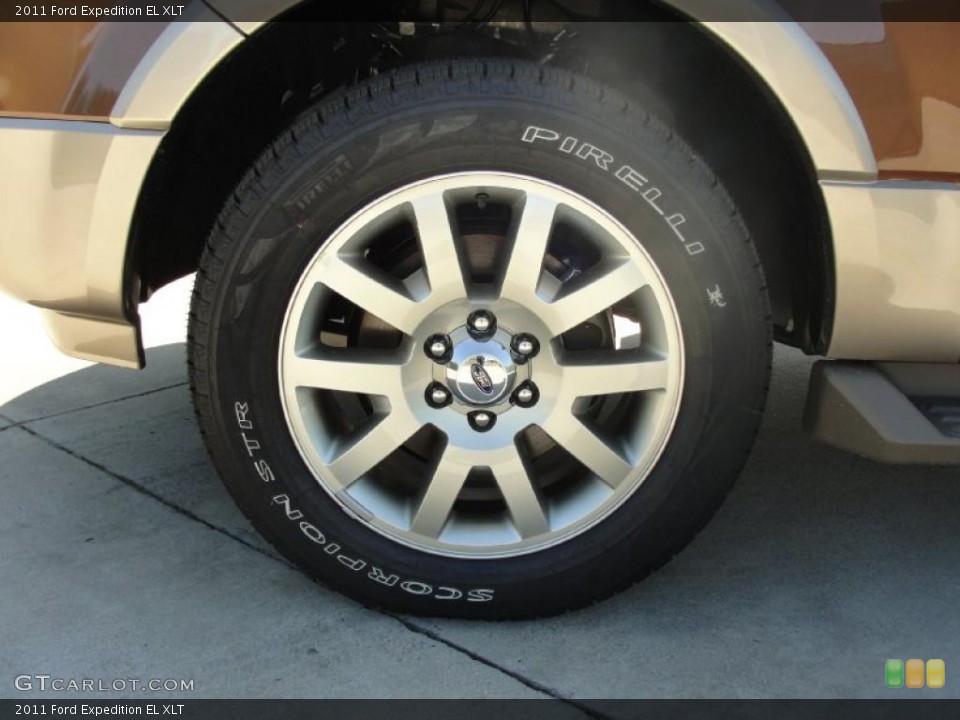 2011 Ford Expedition EL XLT Wheel and Tire Photo #38872704