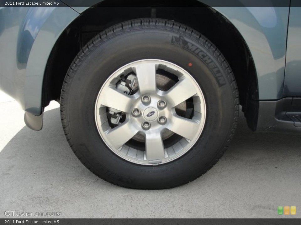 2011 Ford Escape Limited V6 Wheel and Tire Photo #38874520