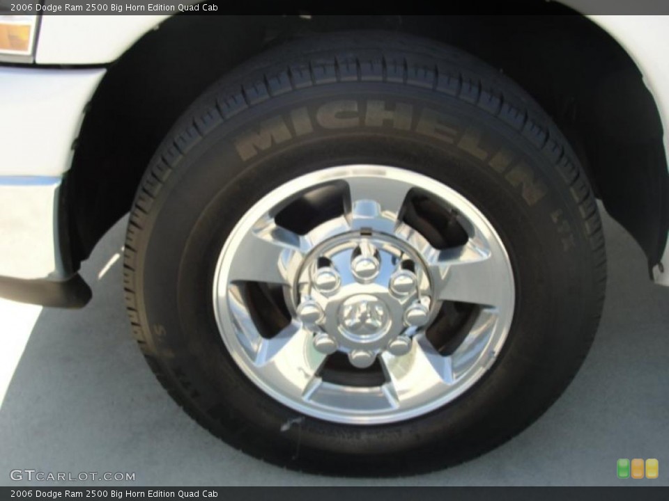 2006 Dodge Ram 2500 Big Horn Edition Quad Cab Wheel and Tire Photo #38883093