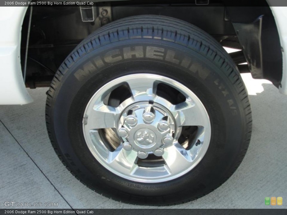 2006 Dodge Ram 2500 Big Horn Edition Quad Cab Wheel and Tire Photo #38883109