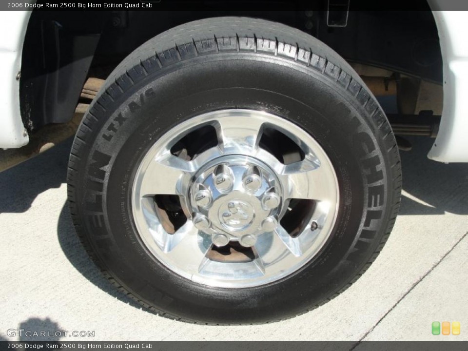 2006 Dodge Ram 2500 Big Horn Edition Quad Cab Wheel and Tire Photo #38883129