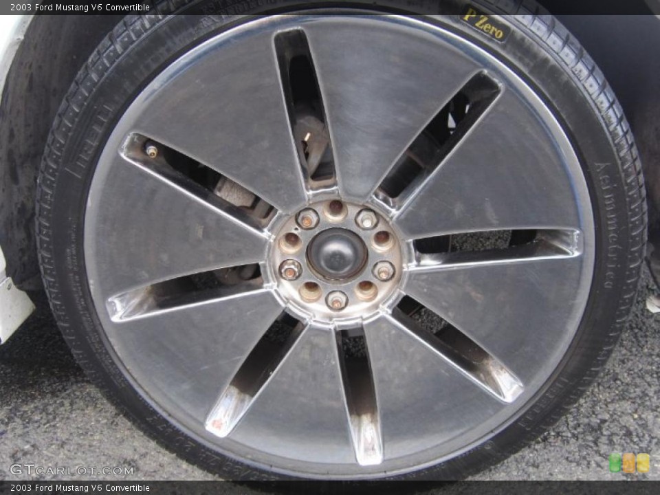 2003 Ford Mustang Custom Wheel and Tire Photo #38883937