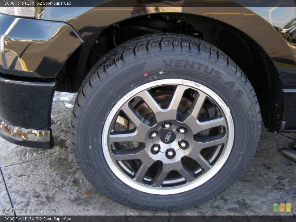 2008 Ford F150 FX2 Sport SuperCab Wheel and Tire Photo #38888028