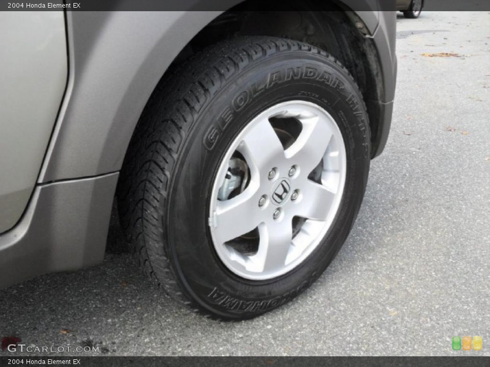 2004 Honda Element EX Wheel and Tire Photo #38888670