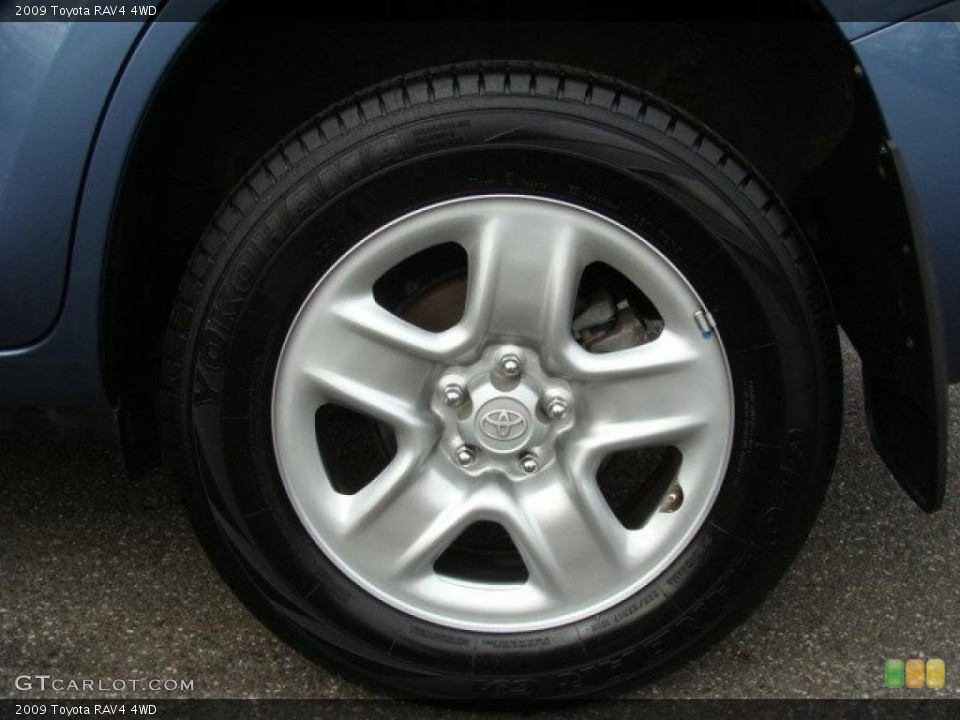 2009 Toyota RAV4 4WD Wheel and Tire Photo #38890678