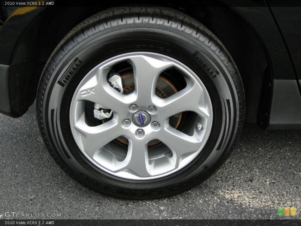 2010 Volvo XC60 3.2 AWD Wheel and Tire Photo #38891346