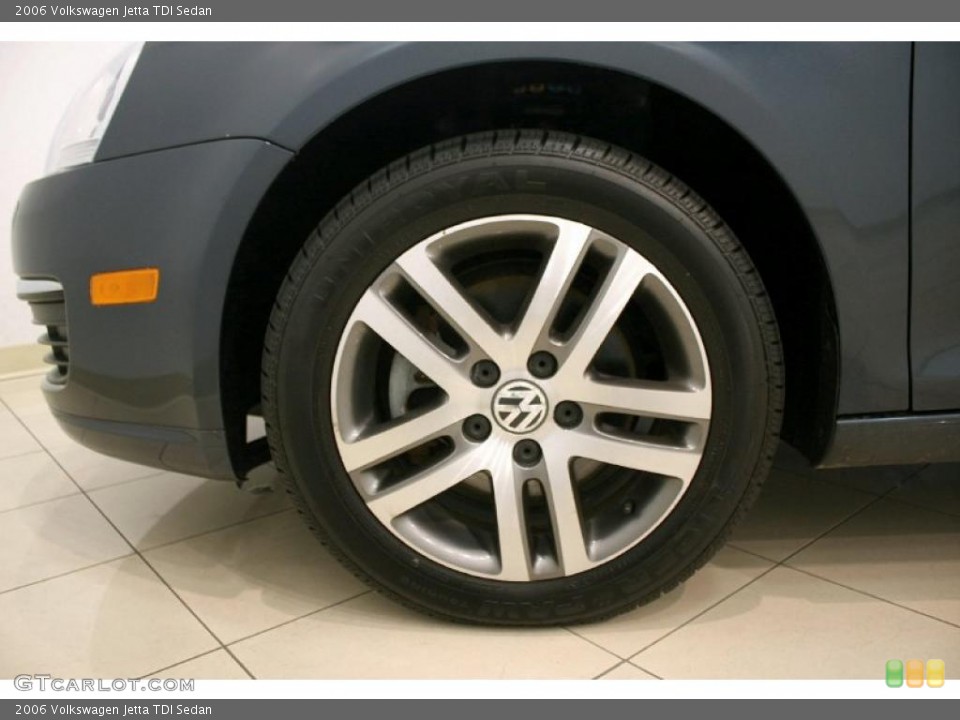 2006 Volkswagen Jetta TDI Sedan Wheel and Tire Photo #38896882