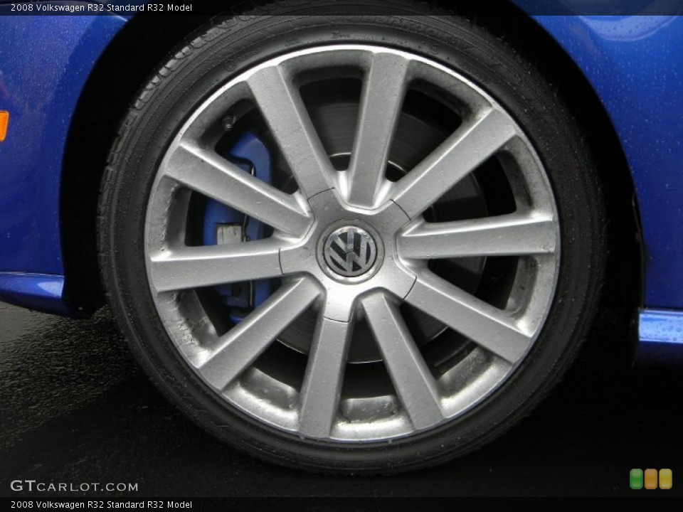 2008 Volkswagen R32  Wheel and Tire Photo #38900074