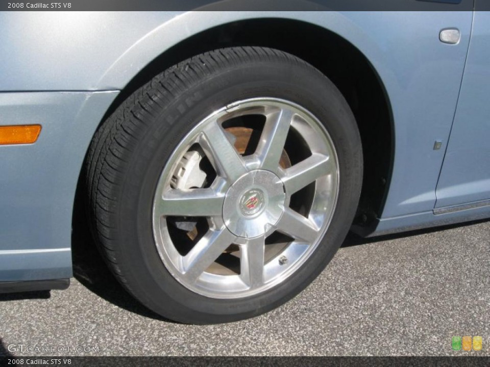 2008 Cadillac STS V8 Wheel and Tire Photo #38900982