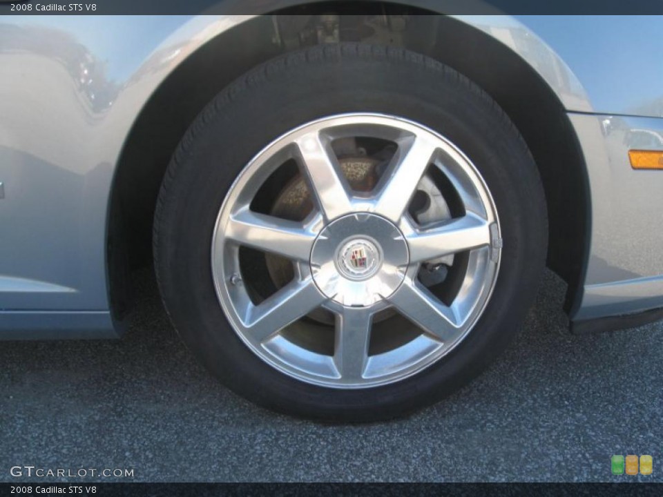 2008 Cadillac STS V8 Wheel and Tire Photo #38901030