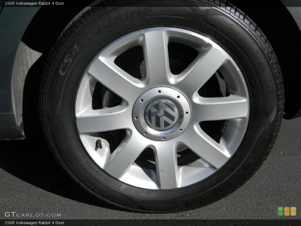 2006 Volkswagen Rabbit 4 Door Wheel and Tire Photo #38901034