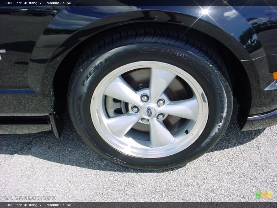 2008 Ford Mustang GT Premium Coupe Wheel and Tire Photo #38905274