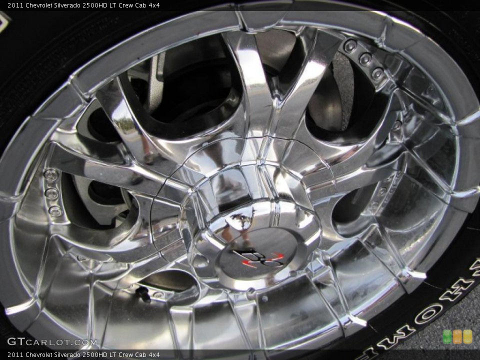 2011 Chevrolet Silverado 2500HD Custom Wheel and Tire Photo #38907630