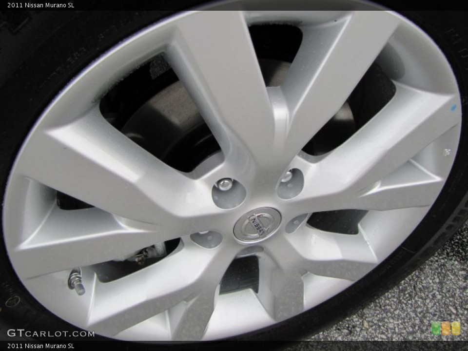 2011 Nissan Murano SL Wheel and Tire Photo #38911602