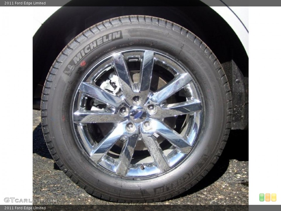 2011 Ford Edge Limited Wheel and Tire Photo #38911606