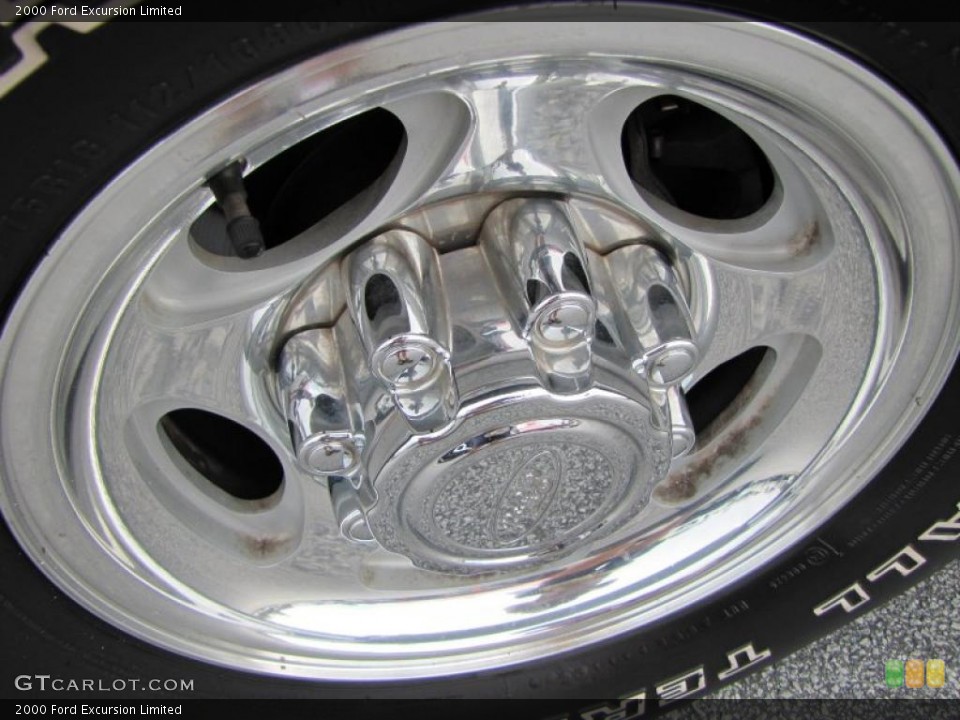 2000 Ford Excursion Limited Wheel and Tire Photo #38911754