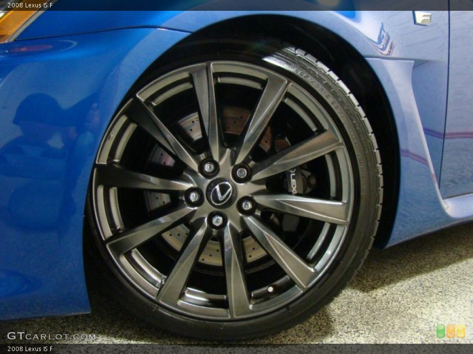 2008 Lexus IS F Wheel and Tire Photo #38912950