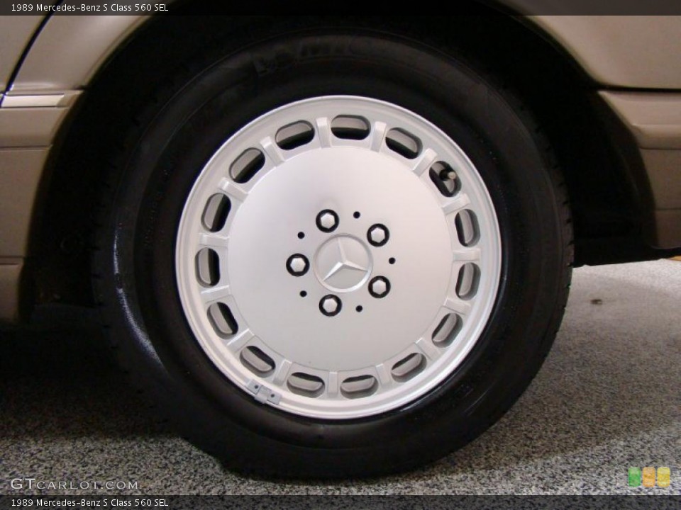 1989 Mercedes-Benz S Class 560 SEL Wheel and Tire Photo #38913130