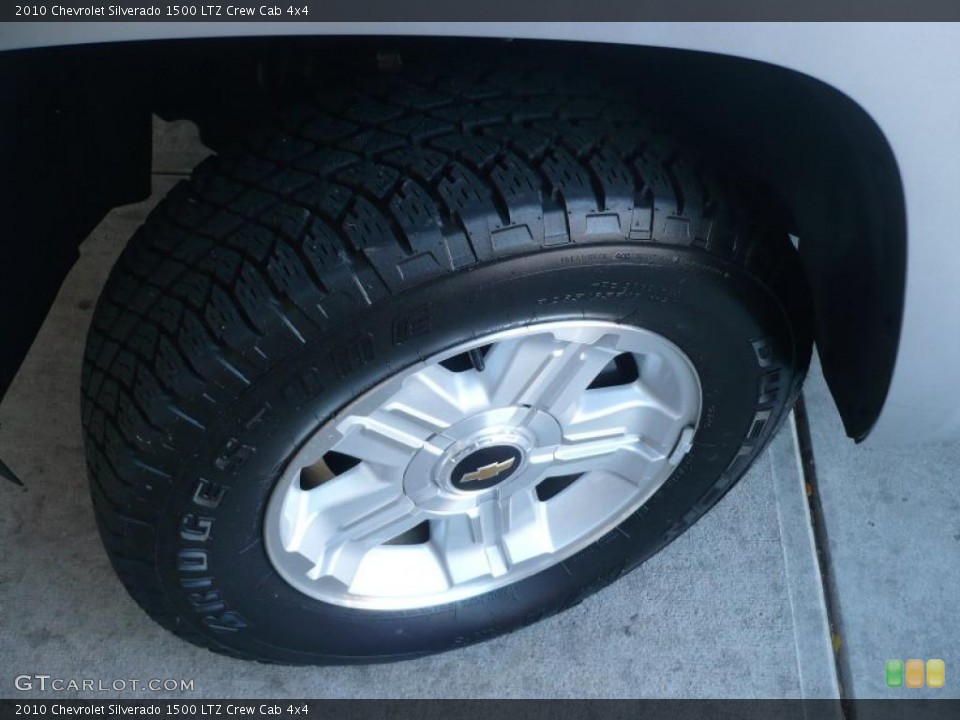 2010 Chevrolet Silverado 1500 LTZ Crew Cab 4x4 Wheel and Tire Photo #38914402