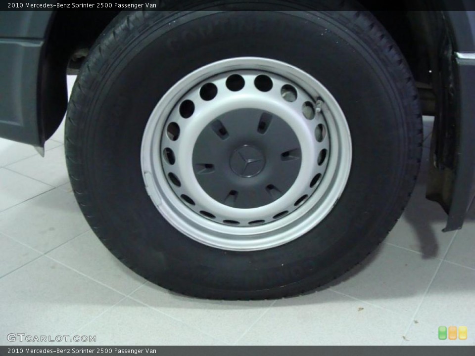 2010 Mercedes-Benz Sprinter 2500 Passenger Van Wheel and Tire Photo #38918442