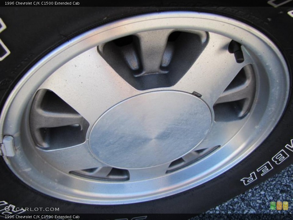 1996 Chevrolet C/K C1500 Extended Cab Wheel and Tire Photo #38918850