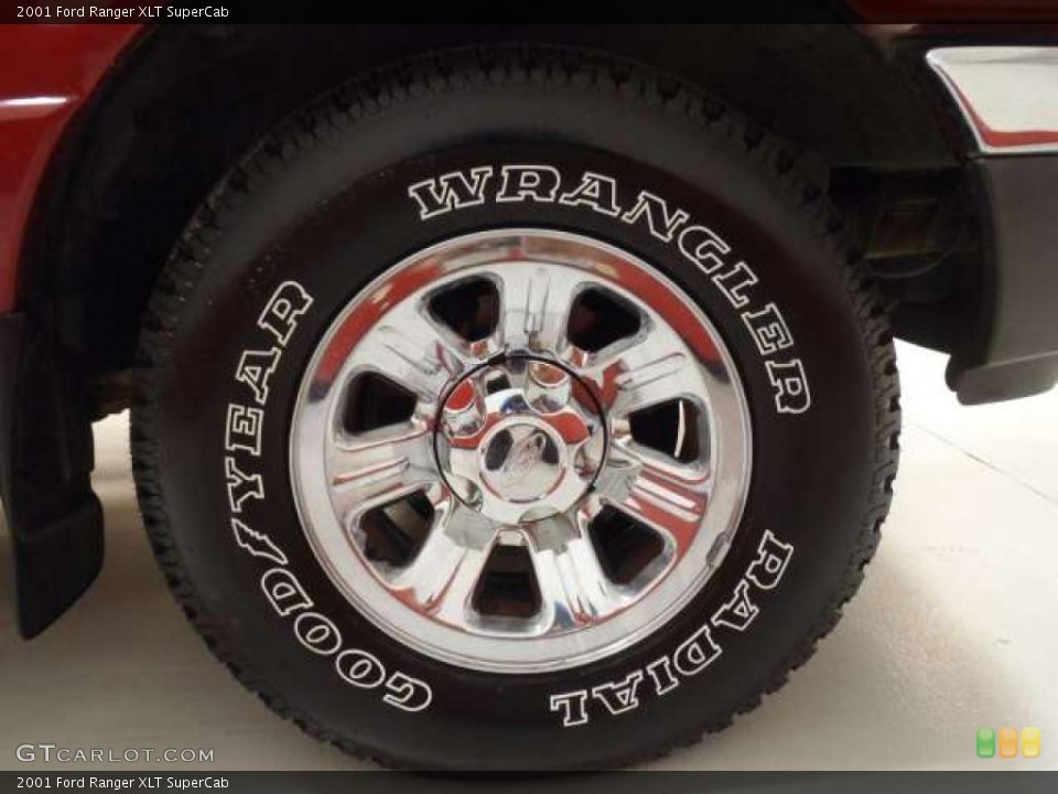 2001 Ford Ranger XLT SuperCab Wheel and Tire Photo #38920654