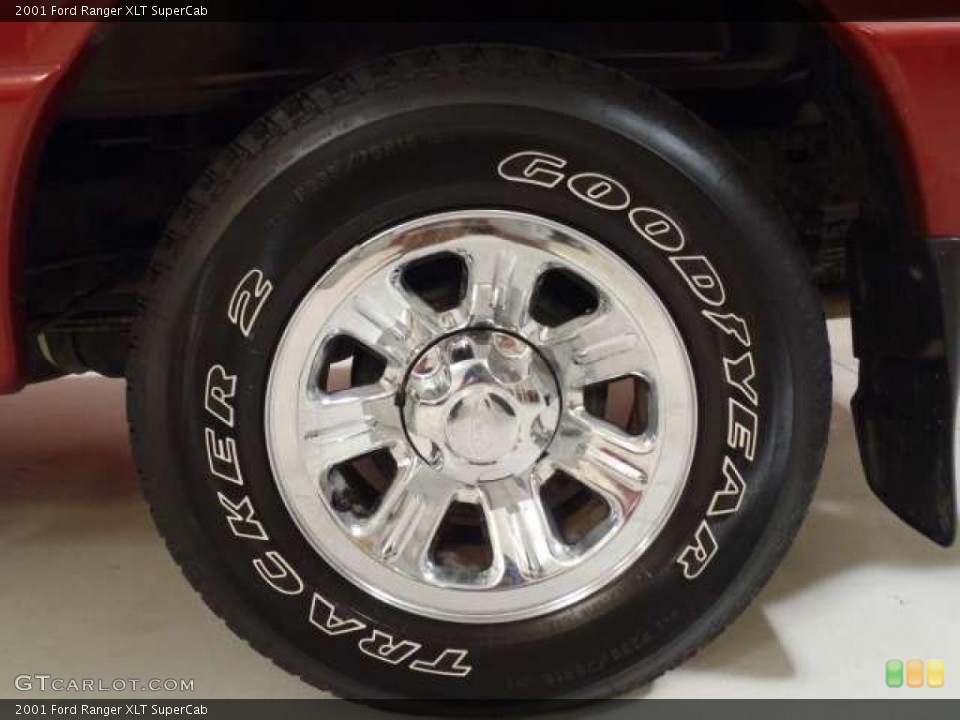 2001 Ford Ranger XLT SuperCab Wheel and Tire Photo #38920686