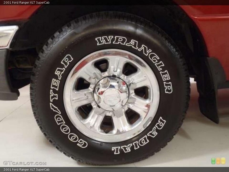 2001 Ford Ranger XLT SuperCab Wheel and Tire Photo #38920698
