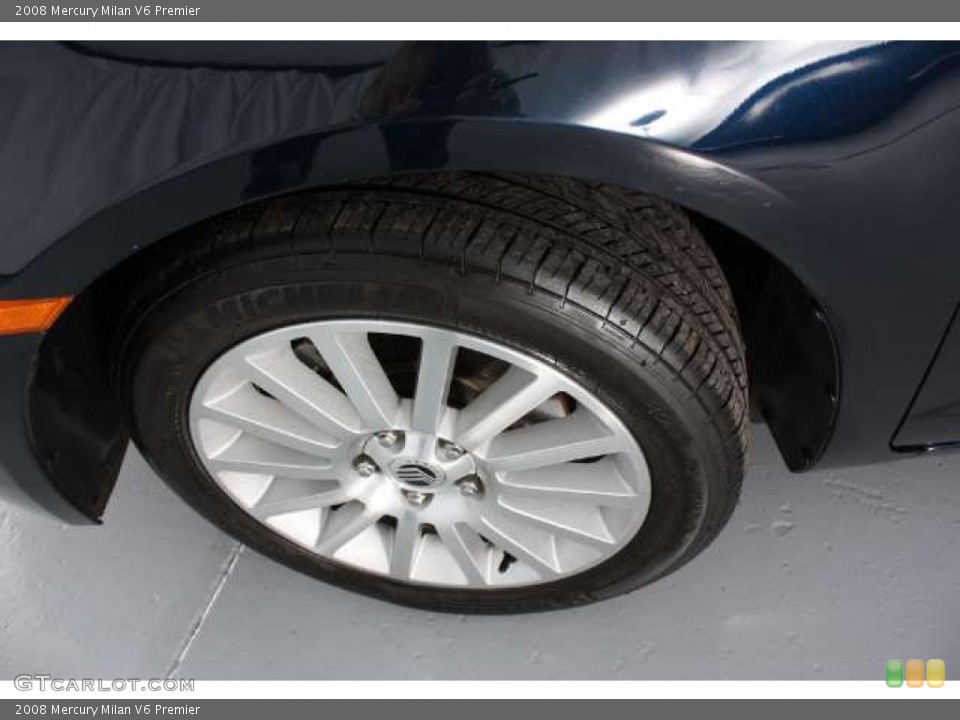 2008 Mercury Milan V6 Premier Wheel and Tire Photo #38922874
