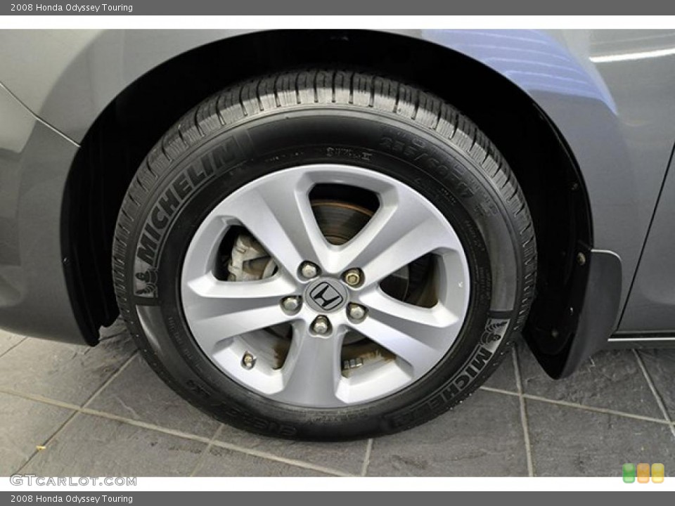2008 Honda Odyssey Touring Wheel and Tire Photo #38924190