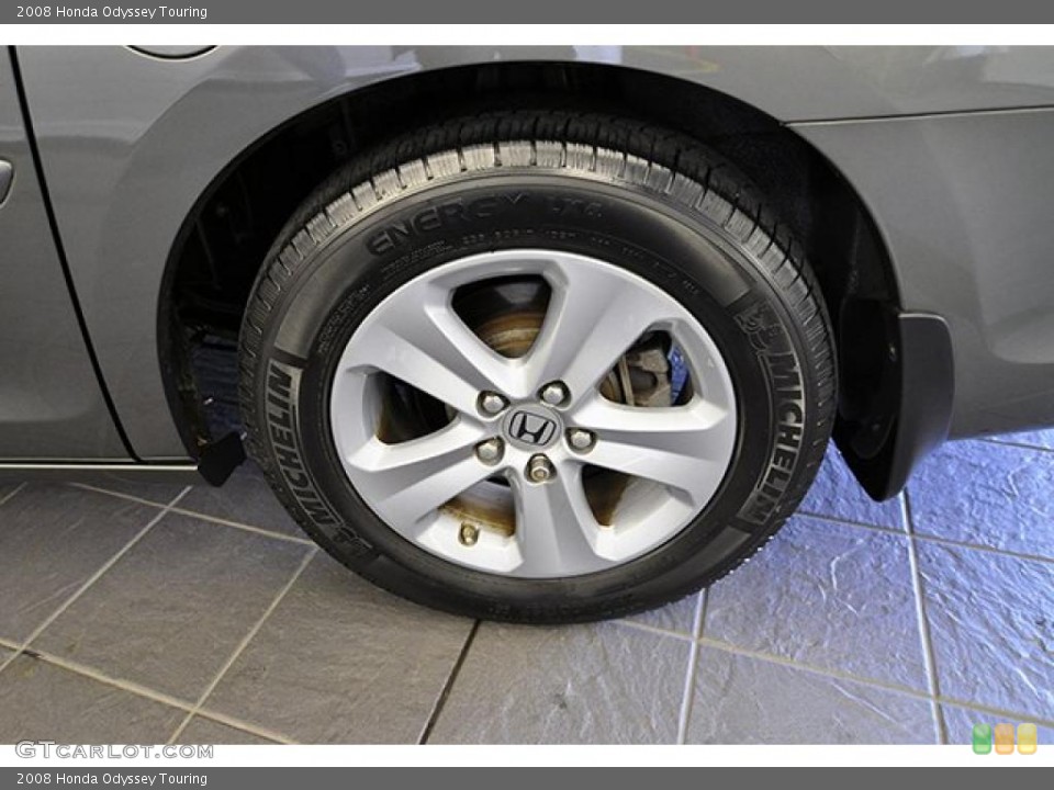 2008 Honda Odyssey Touring Wheel and Tire Photo #38924227