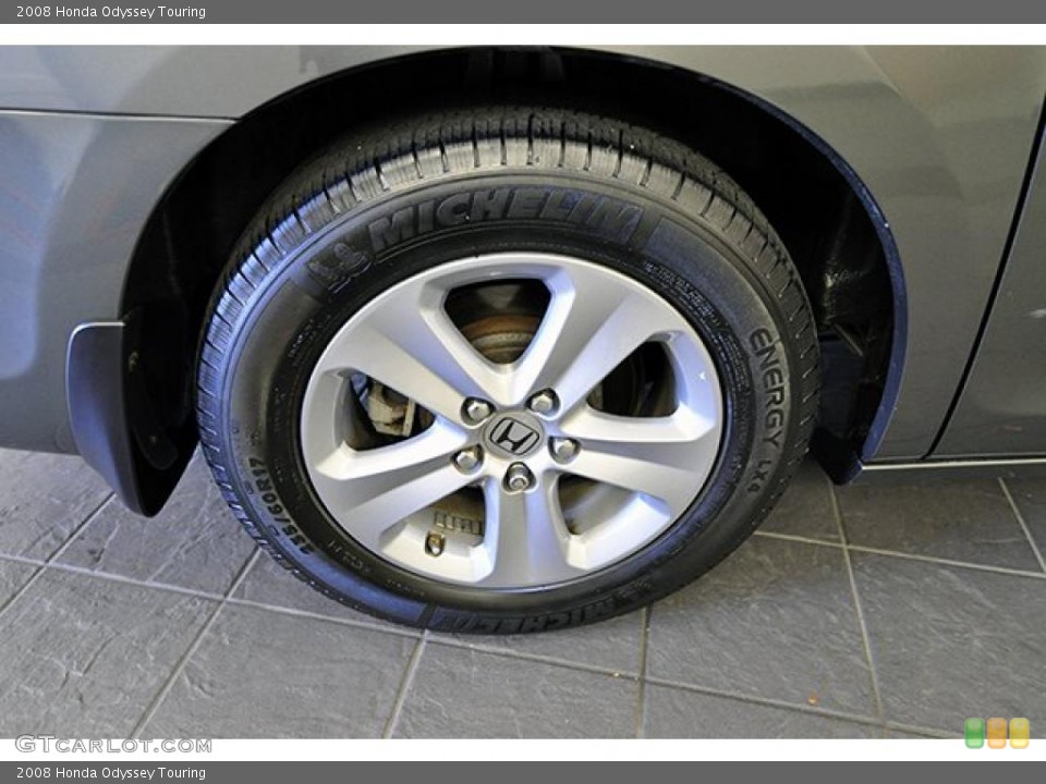 2008 Honda Odyssey Touring Wheel and Tire Photo #38924266