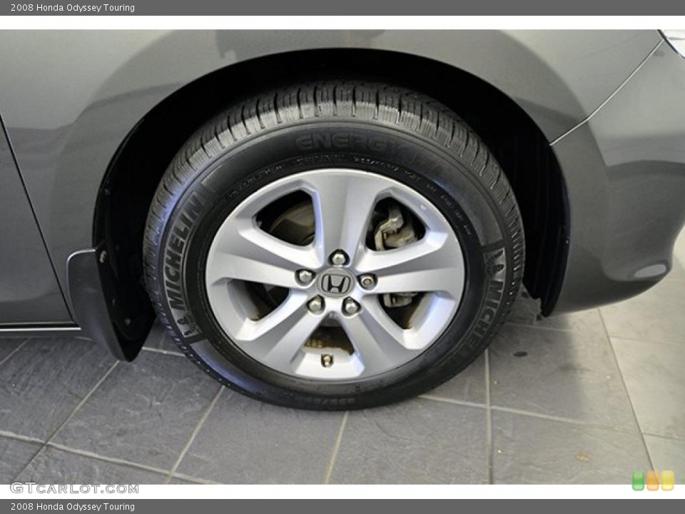 2008 Honda Odyssey Touring Wheel and Tire Photo #38924302