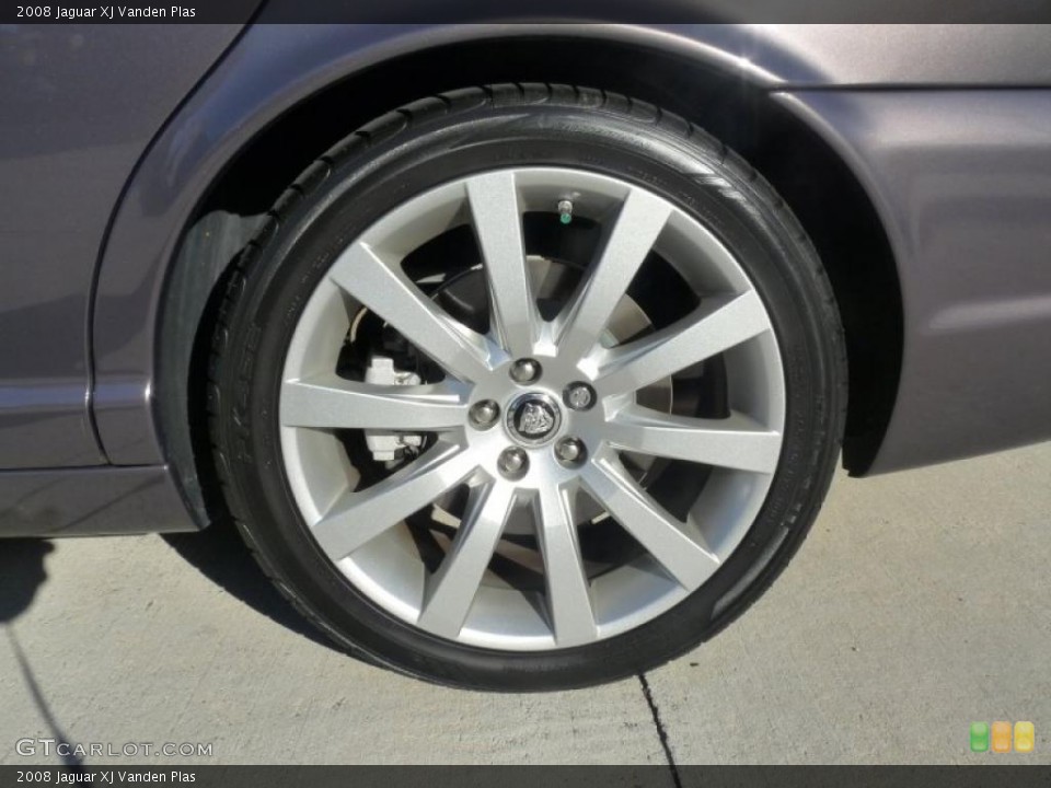 2008 Jaguar XJ Vanden Plas Wheel and Tire Photo #38927802