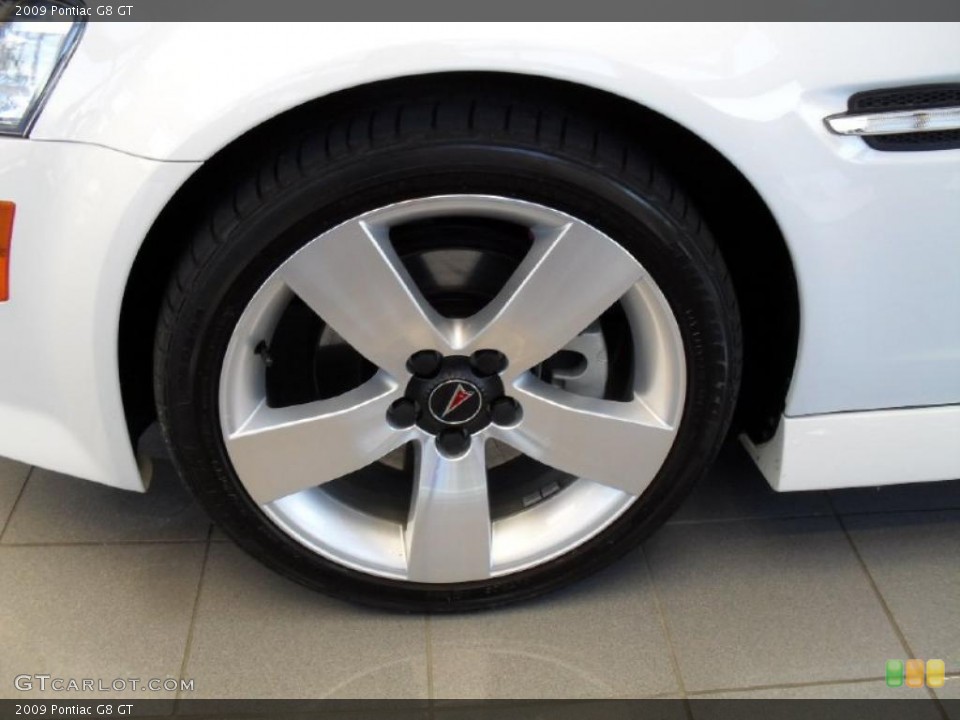 2009 Pontiac G8 GT Wheel and Tire Photo #38928394