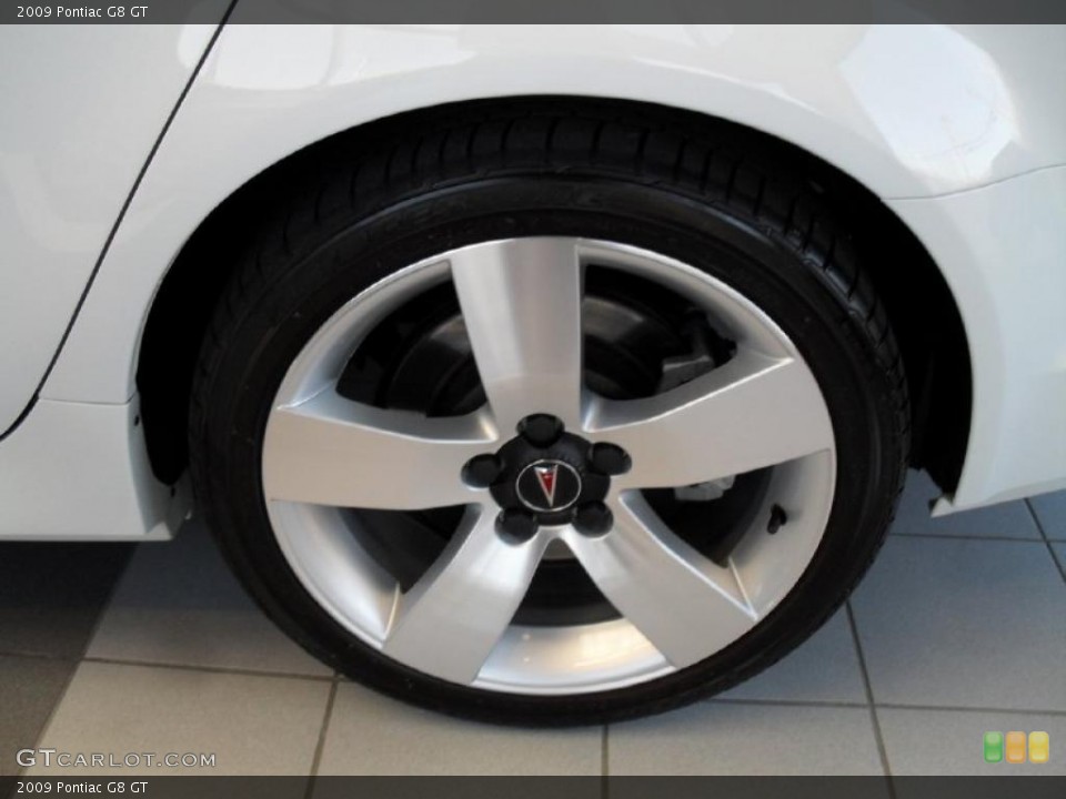 2009 Pontiac G8 GT Wheel and Tire Photo #38928438