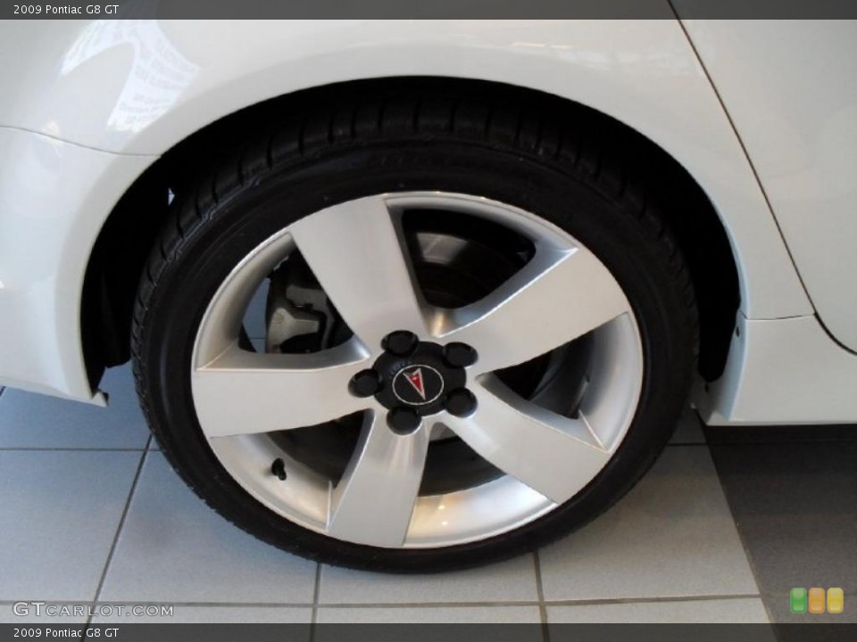 2009 Pontiac G8 GT Wheel and Tire Photo #38928502