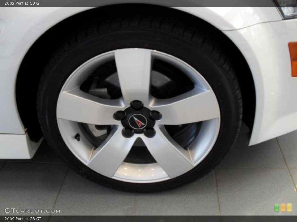 2009 Pontiac G8 GT Wheel and Tire Photo #38928558